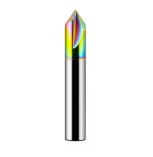 [DMS-000115] DMS End Mill Chamfer 90 3 Flute DLC